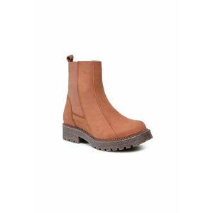 Ghete fete - 5904248172121 - Maro - Piele naturala/Piele nabuc imagine