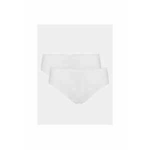 Set 2 chiloti dama - 304974953 - Bumbac - Alb imagine