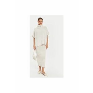 Bluza dama - 304616358 - Lana Alpaca/Poliamida - One Size INTL - Bej imagine