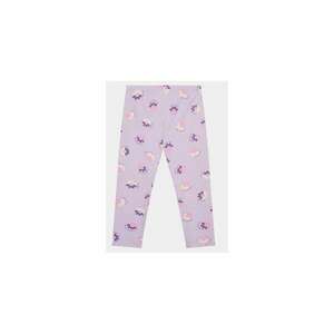 Pantaloni fete - 303816544 - Bumbac - Violet imagine