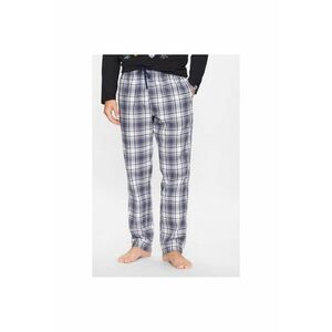Pantaloni de pijama barbati - 303290429 - Bumbac - S INTL - Albastru imagine