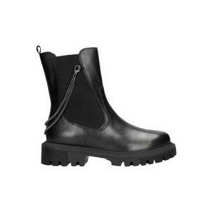 Ghete dama - Piele naturala - Negru - imagine