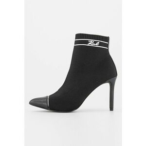 Botine cu garnituri de piele si terminatie textila imagine