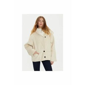 Cojoc dama - 304982705 - Poliester - Bej imagine