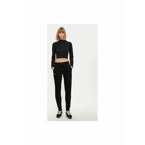 Pantaloni dama - 303503871 - Bumbac/Poliester - Negru imagine