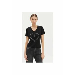 Tricou dama - 305170910 - Bumbac - Negru imagine