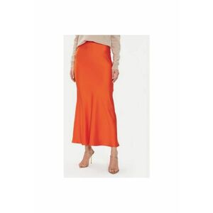Fusta dama - 304281433 - Poliester - XS INTL - Portocaliu imagine