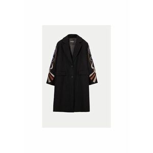 Palton dama - 304478529 - Poliester/Lana - Negru imagine