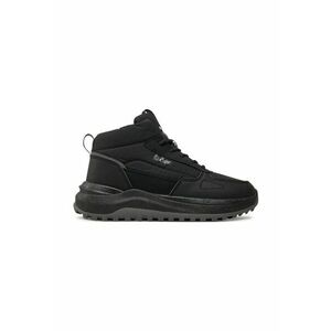 Botine dama - 22877 - Piele ecologica - Negru imagine