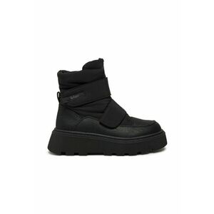 Cizme dama - 22730 - Piele ecologica - Negru imagine