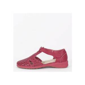 Balerini rosii din piele naturala 5112 M3 17702 imagine