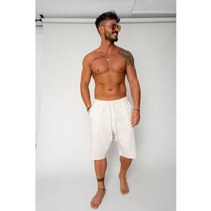 Pantaloni scurt din IN cu snur 17243 imagine
