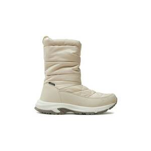 Cizme dama - 28527 - Piele ecologica - Ecru imagine