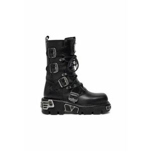 Ghete barbati piele ecologica - negru - 46 imagine