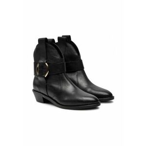 Botine dama - See by Chloe - model New Ring SB43000A - piele naturala - negru - imagine