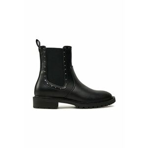 Ghete dama - 84643 - Piele ecologica - Negru imagine