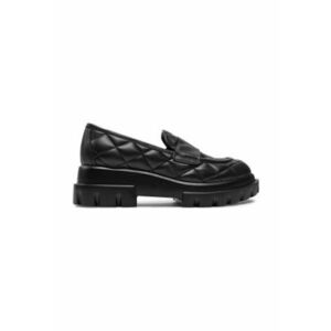 Mocasini dama - piele naturala - negru - imagine
