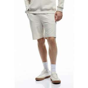 Pantaloni scurti din amestec de bumbac cu snururi imagine