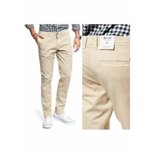 Pantaloni Chinos - Classic Chino - Croi: Slim Fit - Stil: Chinos - Inaltimea Taliei: Medie - Pantaloni: Conici - W32 EU - W32 X L34 - Bej imagine