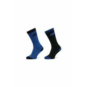 Set 2 perechi Sosete sport - sintetic - negru/albastru imagine