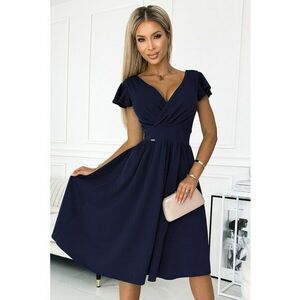 Rochie evazata cu maneca scurta - imagine