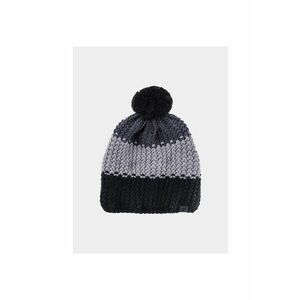 Caciula copii tricolora - cu pompon - acril 70% - 100% poliester - made in Poland imagine