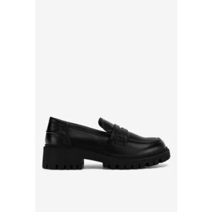Mocasini dama 5905588745693 - Sintetic - Negru imagine