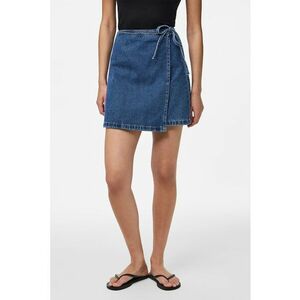 Fusta petrecuta din denim imagine