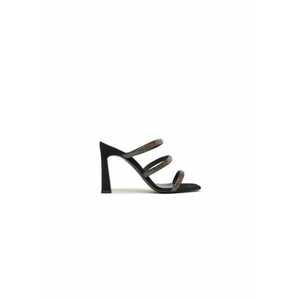 Papuci dama 303874179 - Piele naturala - 37 EU - Negru imagine