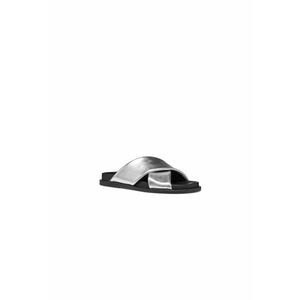 Papuci dama 304625749 - Piele naturala - 39 EU - Argintiu imagine