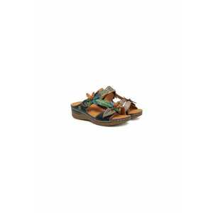 Papuci dama 305012470 - Piele naturala - Negru imagine