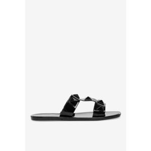 Papuci dama 5905588547860 - Sintetic - Negru imagine