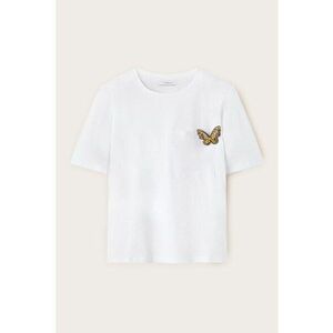 Tricou cu brosa fluture imagine
