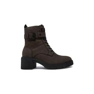 Botine dama - 44265 - Piele naturala - Gri imagine