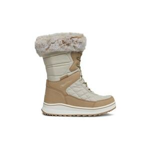 Cizme dama - 49605 - Piele ecologica - Ecru imagine