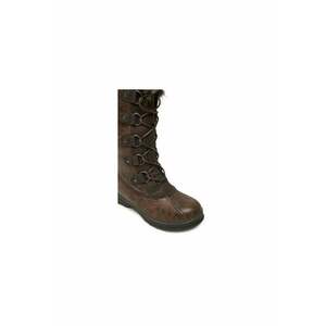 Ghete dama 304342677 - Piele ecologica - Maro imagine