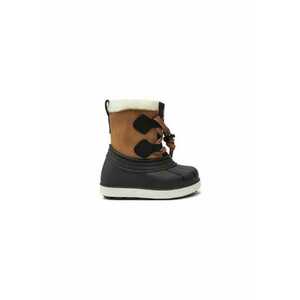 Ghete fete 304342301 - Piele ecologica - 24-25 EU - Maro imagine