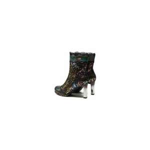 Ghete dama 304356889 - Piele naturala - Verde imagine