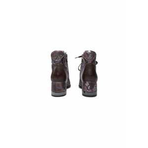 Ghete dama 304356339 - Piele naturala - Maro imagine