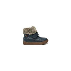 Ghete fete 304390654 - Piele naturala - Albastru imagine