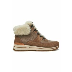 Ghete dama 304399015 - Piele naturala - Maro imagine