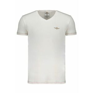 Tricou barbati - 95% bumbac - 5% elastan - Alb - SCOTI004J508 imagine