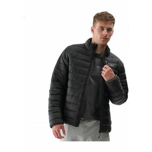 Geaca sport matlasata - izolata - neagra - poliester imagine