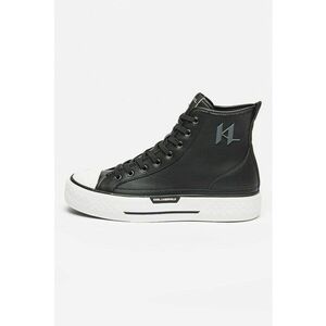 Pantofi sport high-top de piele imagine