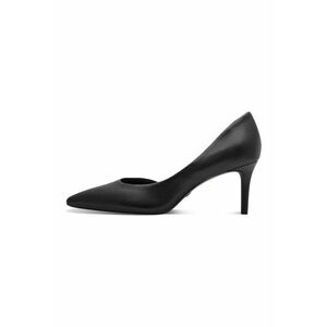 Pantofi de piele ecologica cu varf ascutit imagine