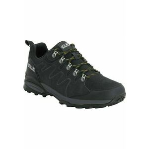 Pantofi trekking barbati Refugio Texapore Low M - Piele naturala - Negru - imagine