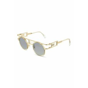 Ochelari de soare rotunzi unisex cu rame metalice imagine
