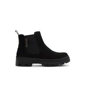 Botine dama - 590486291817437 - Piele naturala - Negru imagine