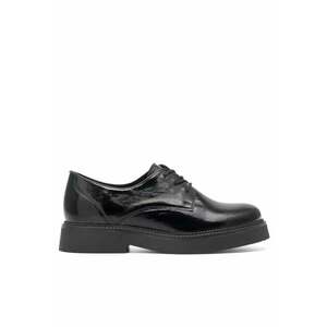 Pantofi dama - 590486294885038 - Piele naturala/Piele lacuita - Negru imagine