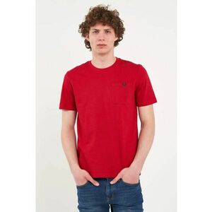 Tricou din bumbac cu buzunar pe piept imagine